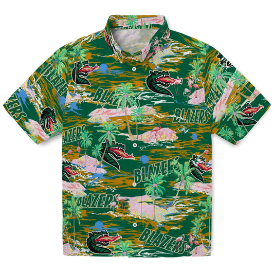 UAB Blazers Flamingo Retreat 2026 Hawaiian Shirt