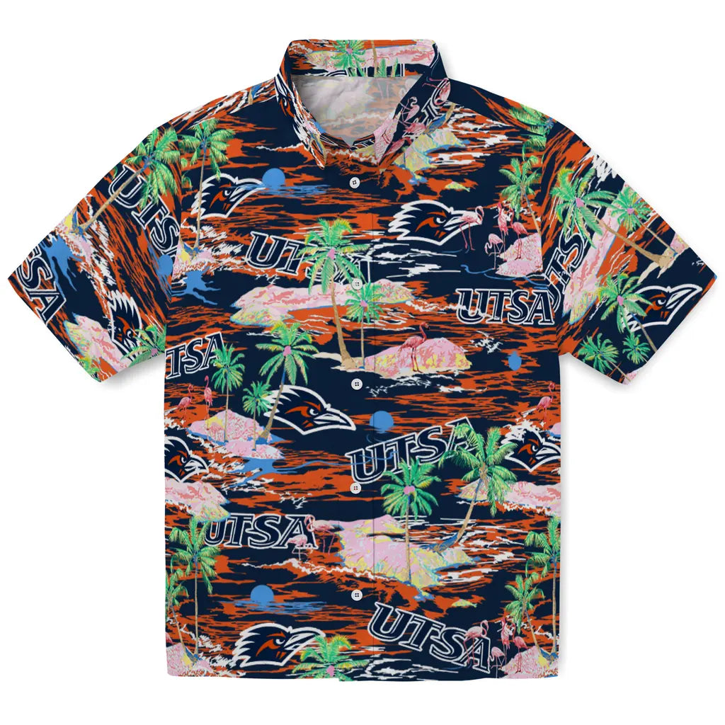 UTSA Roadrunners Flamingo Retreat 2026 Hawaiian Shirt