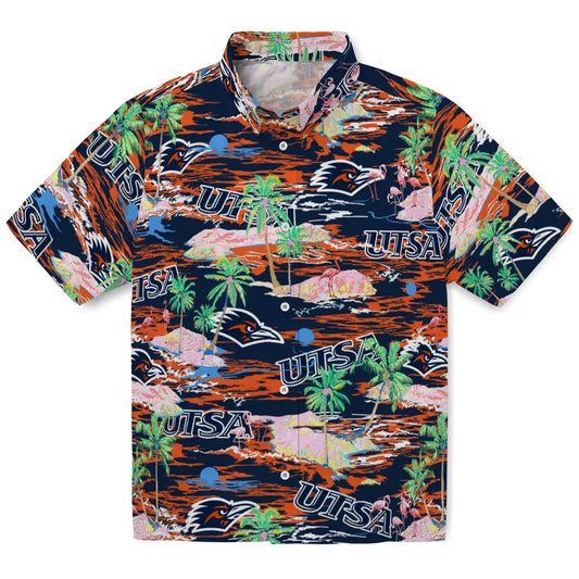 UTSA Roadrunners Flamingo Retreat 2026 Hawaiian Shirt