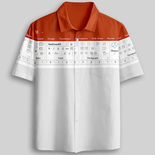 PowerPoint Funny Work 2026 Hawaiian Shirt