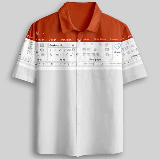 PowerPoint Funny Work 2026 Hawaiian Shirt