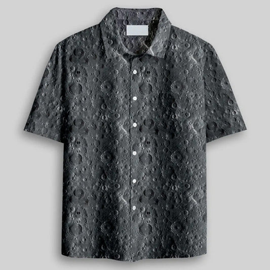 Lunar Surface Hawaiian Shirt