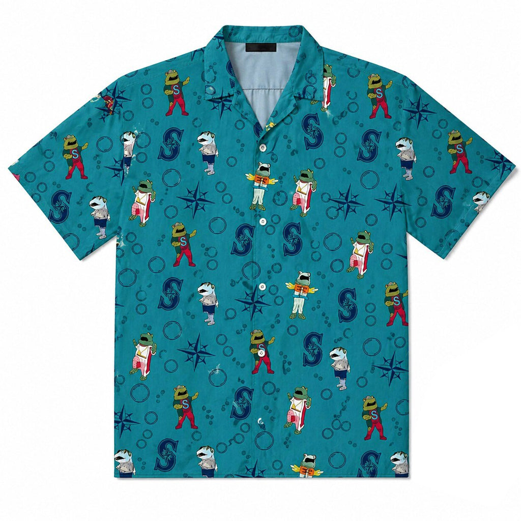 Seattle Mariners Salmon Run Day 2026 Hawaiian Shirt