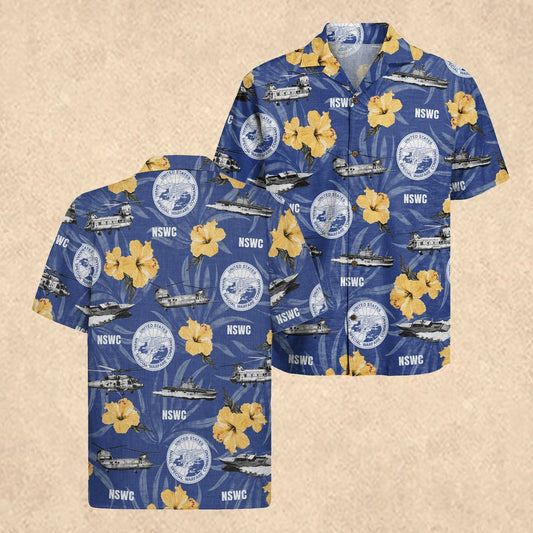 US Naval Special Warfare Command 250th Years of Service Hawaiian Shirt