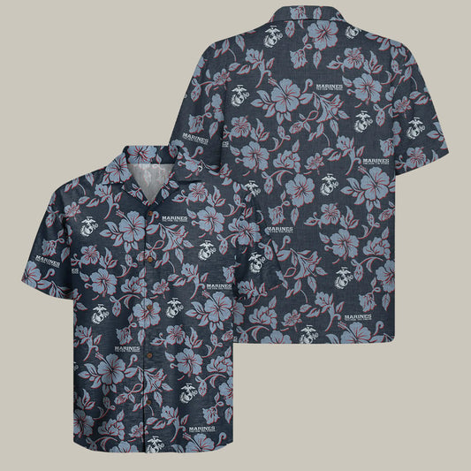USMC 250th Anniversary Hawaiian Shirt Marines Pay The Price Veteran Merch Usmc Veteran Gifts