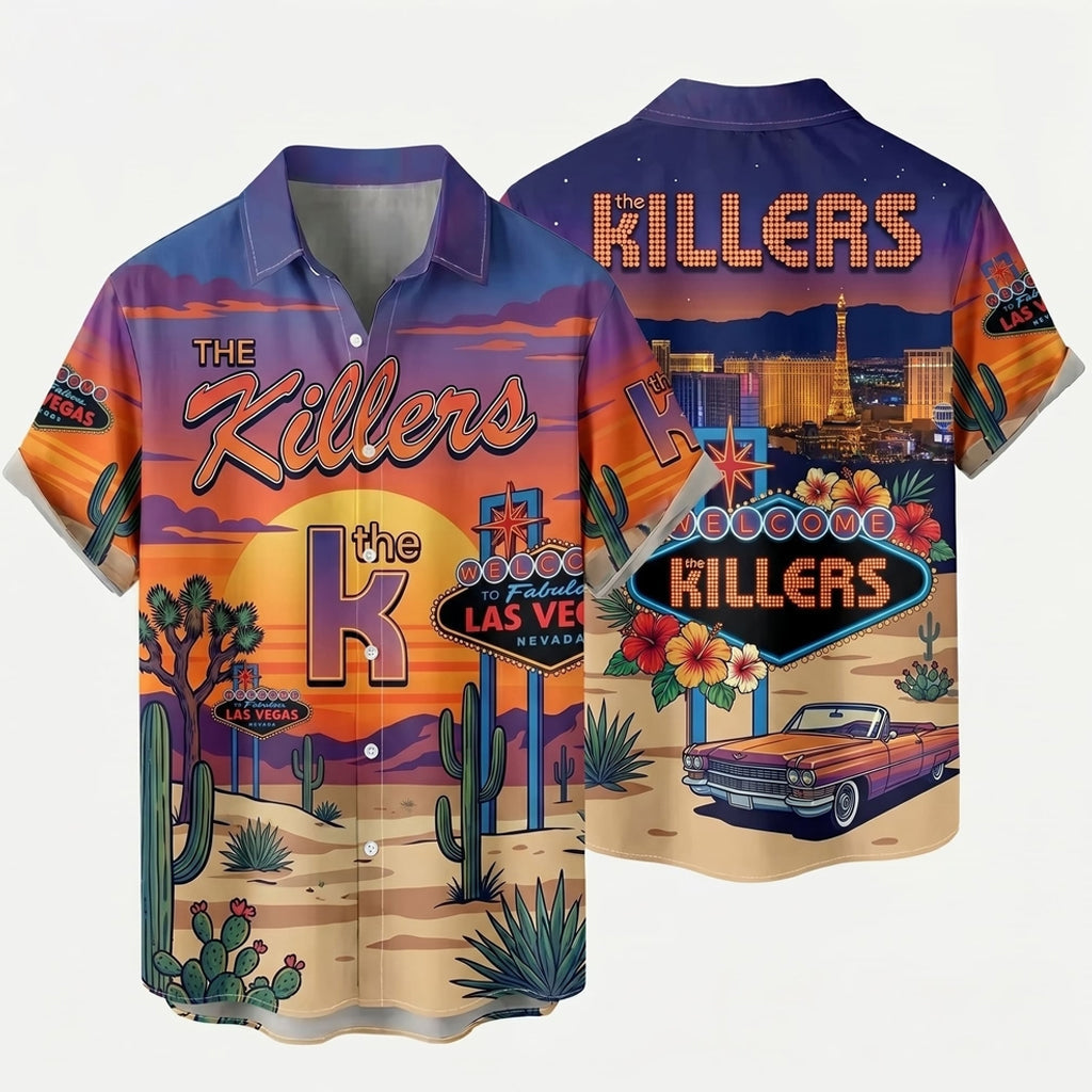 The Killers Las Vegas Hawaiian Shirt