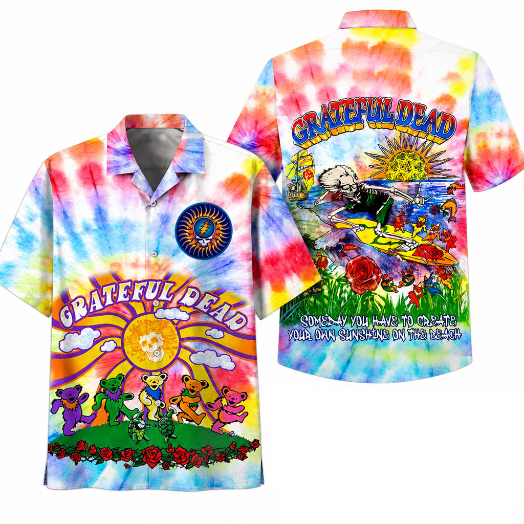Grateful Dead 60th Anniversary Hawaiian Shirt