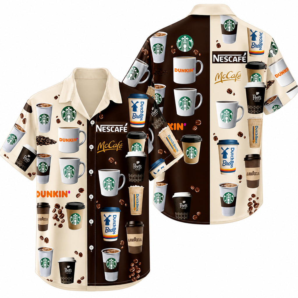 Coffee Lover Summer 2026 Hawaiian Shirt