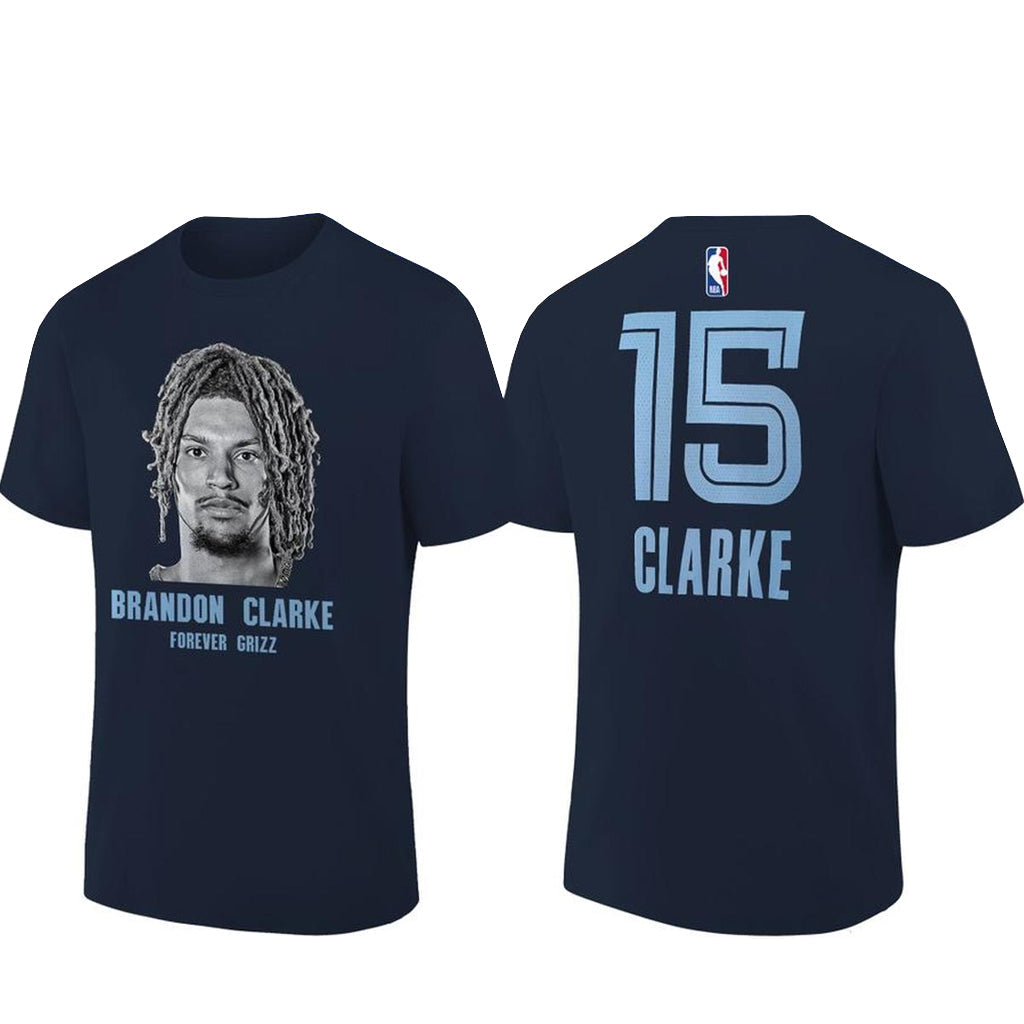 Memphis Grizzlies 2026 Brandon Clarke Forever Grizz T-Shirt