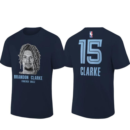 Memphis Grizzlies 2026 Brandon Clarke Forever Grizz T-Shirt