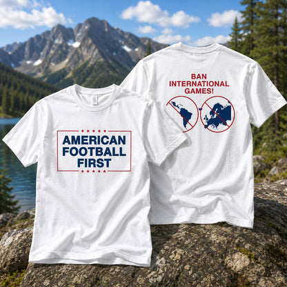 American Football First Ban International Games Shirt