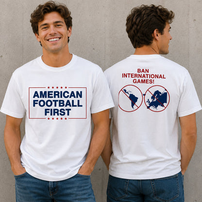 American Football First Ban International Games Shirt