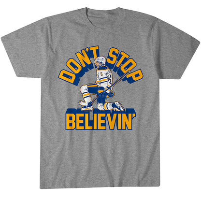 Buffalo Sabres Zach Benson Don't Stop Believin' Shirt