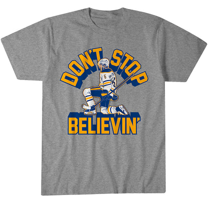 Buffalo Sabres Zach Benson Don't Stop Believin' Shirt