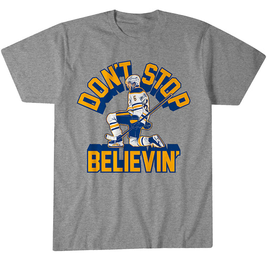 Buffalo Sabres Zach Benson Don't Stop Believin' Shirt