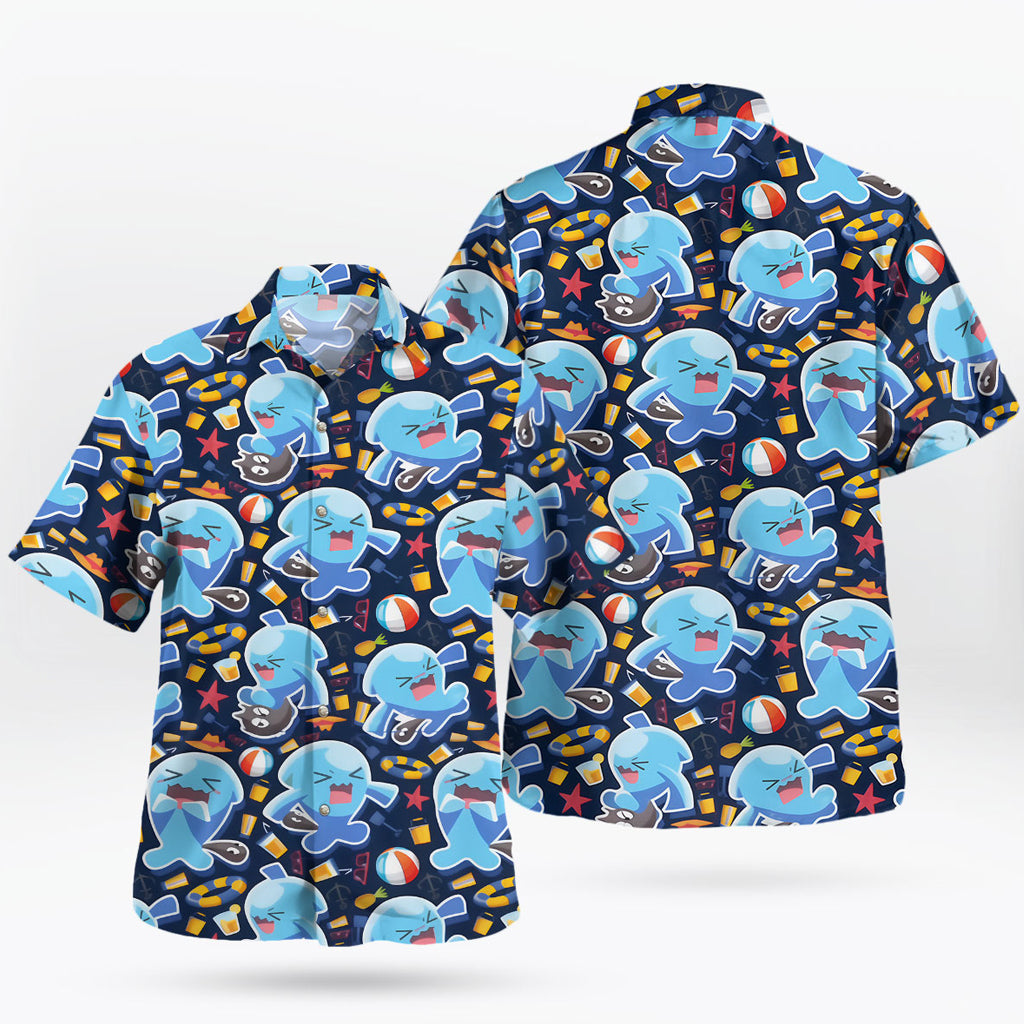 Wobbuffet Pokemon Hawaiian Shirt Funny Summer
