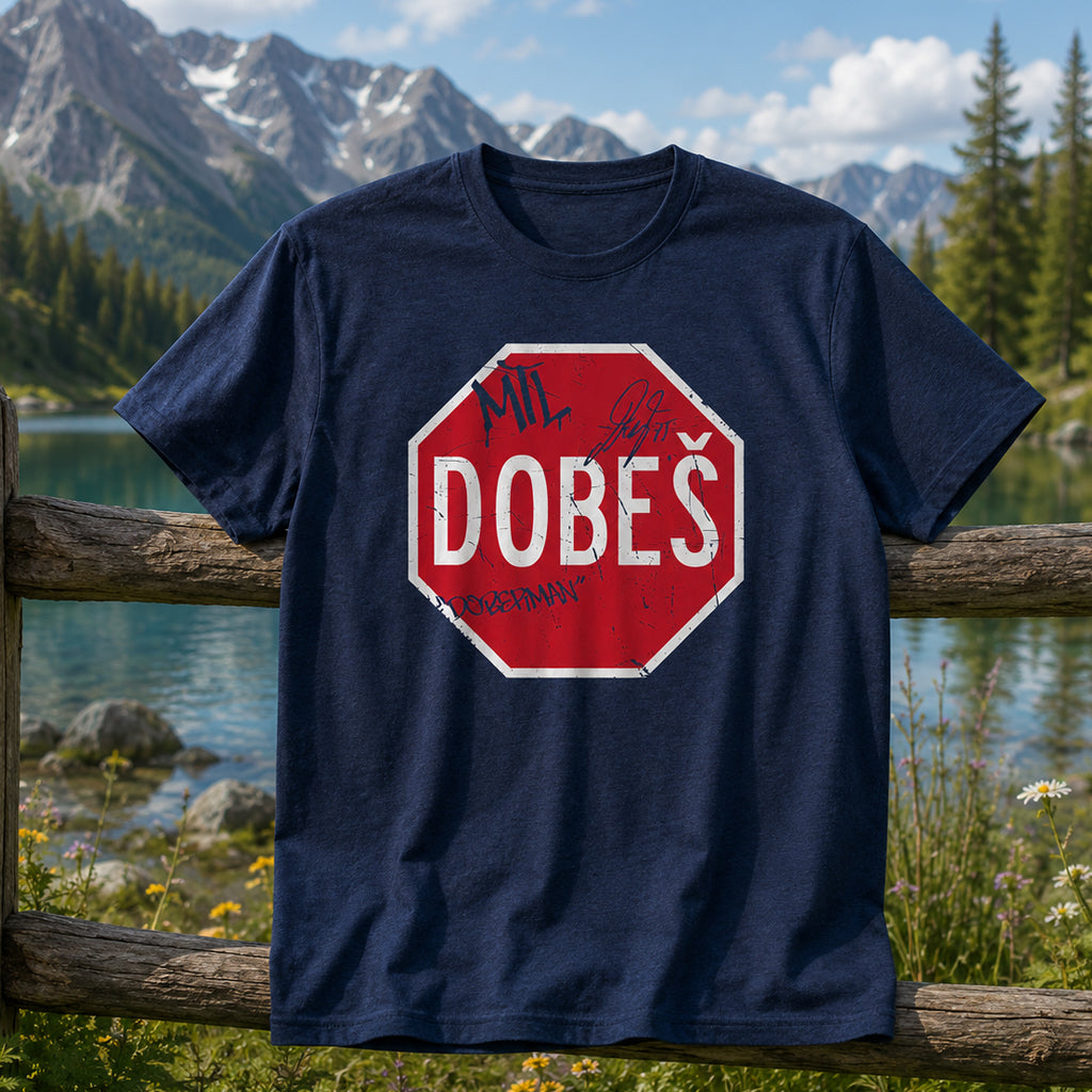 Stop Sign Graphic Shirt for Everyday Casual Wear