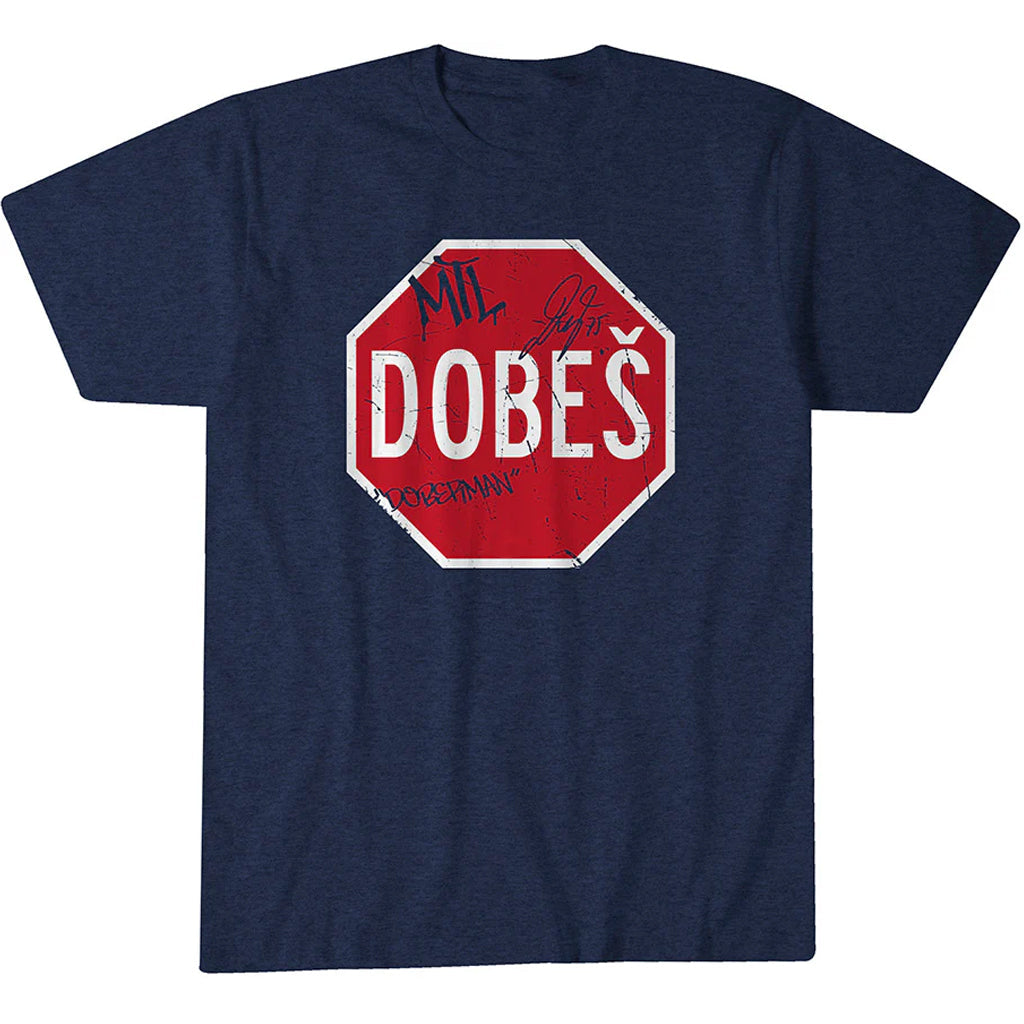 Montreal Canadiens Jakub Dobeš Stop Sign Shirt