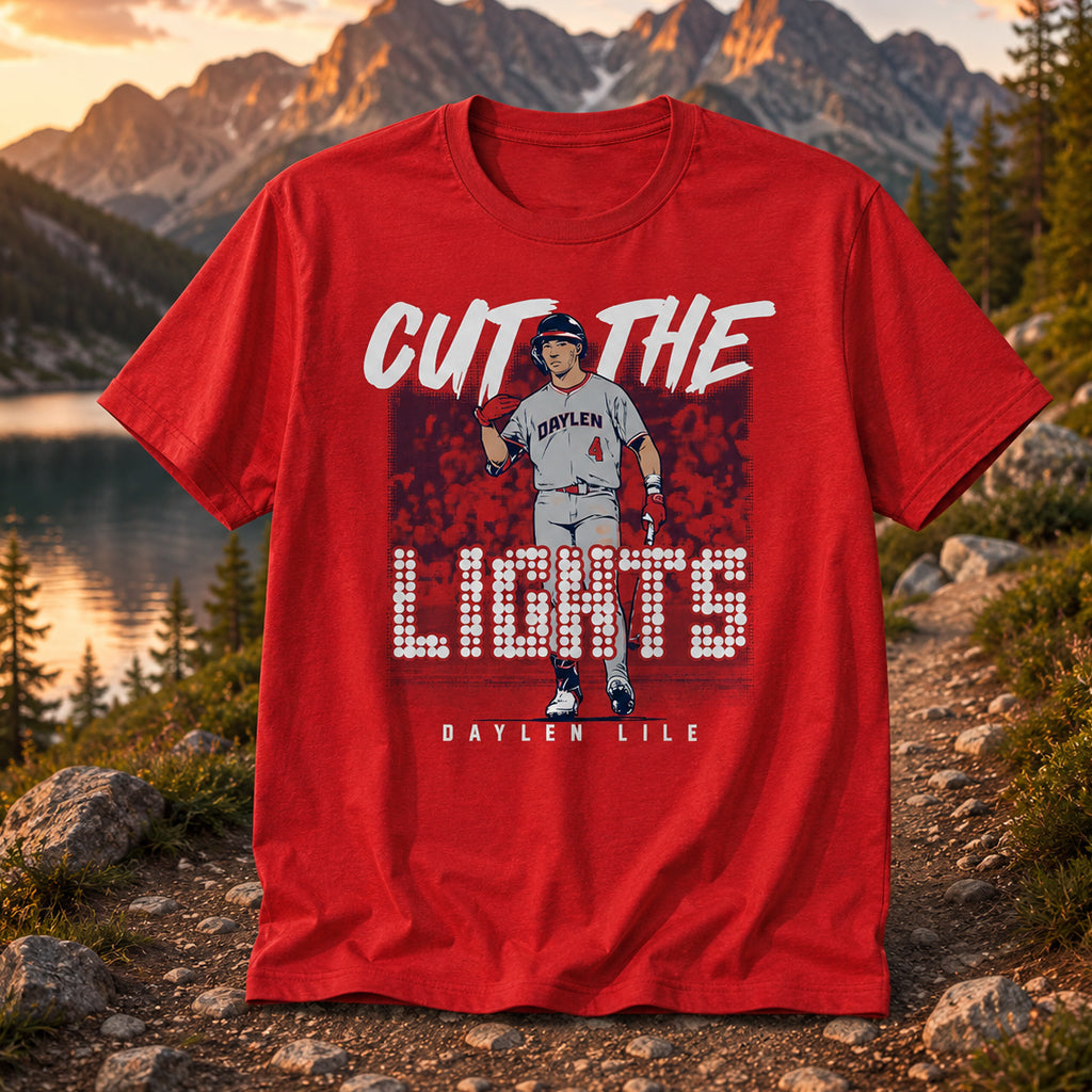 Cut the Lights Graphic Shirt for Everyday Casual Wear