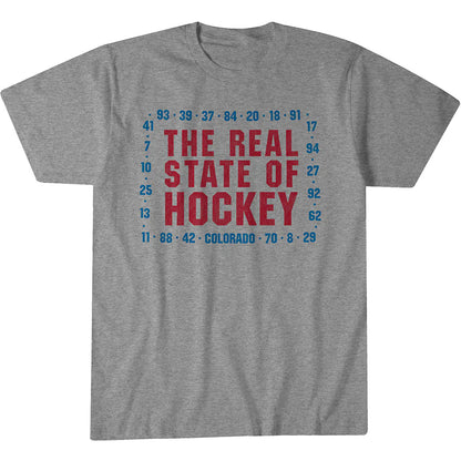 Colorado The Real State of Hockey Shirt