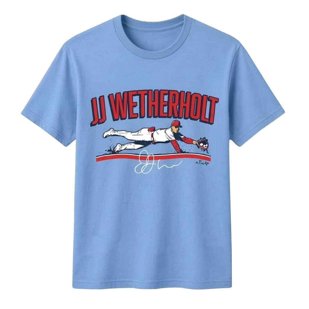 Unisex St. Louis Cardinals JJ Wetherholt Graphic Shirt for Baseball Fans