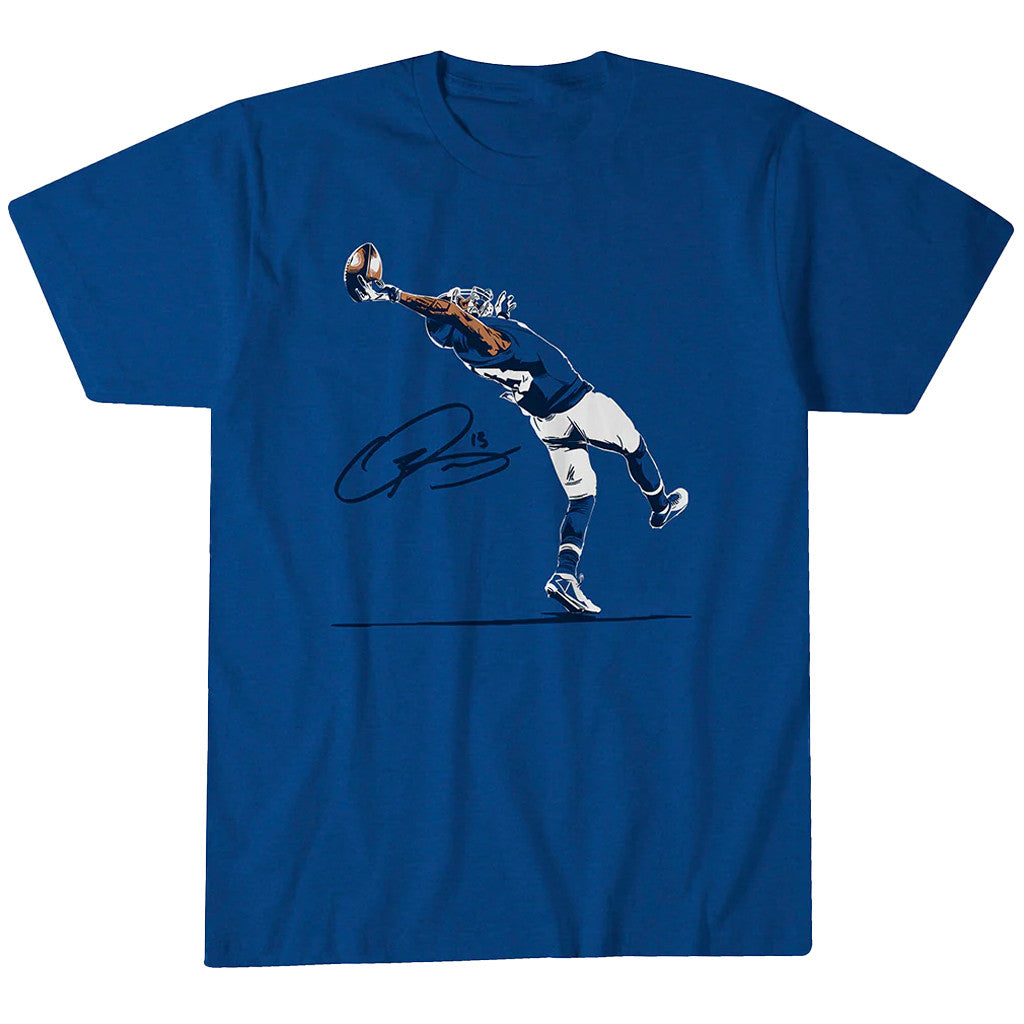 Unisex New York Giants Odell Beckham Jr The Catch Graphic Shirt for Football Fans