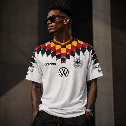 Unisex Retro Home Soccer Graphic Shirt 2026 for Fans