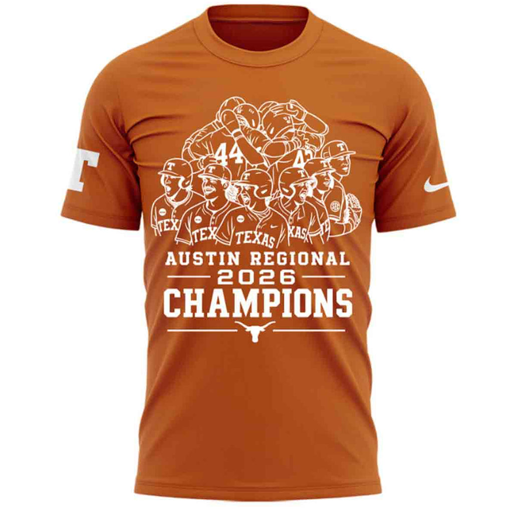 Unisex College Baseball Regional Champions Graphic Shirt 2026 for Fans