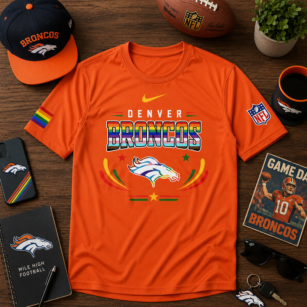 Unisex Orange Football Pride Day Graphic Shirt 2026 for Fans