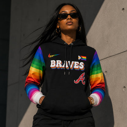 Unisex Baseball Pride Month Graphic Hoodie 2026 for Fans