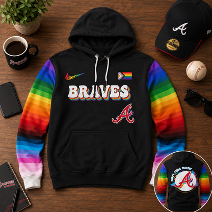 Unisex Baseball Pride Month Graphic Hoodie 2026 for Fans