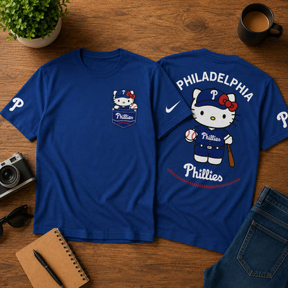 Unisex Blue Cute Baseball Night Graphic Shirt 2026 for Fans