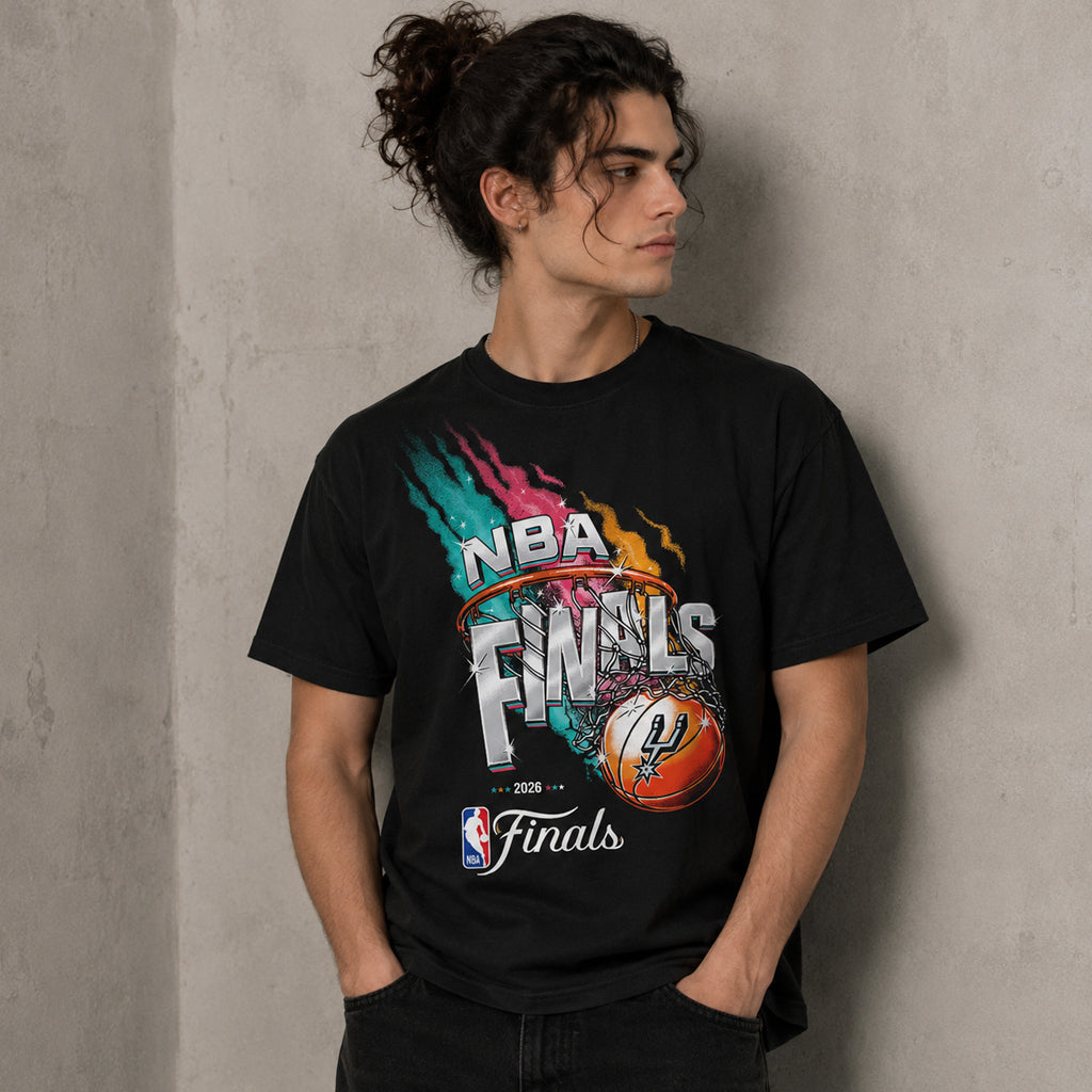 Unisex Item Of The Game 2026 Finals Fiesta Swish Graphic Shirt for Basketball Fans