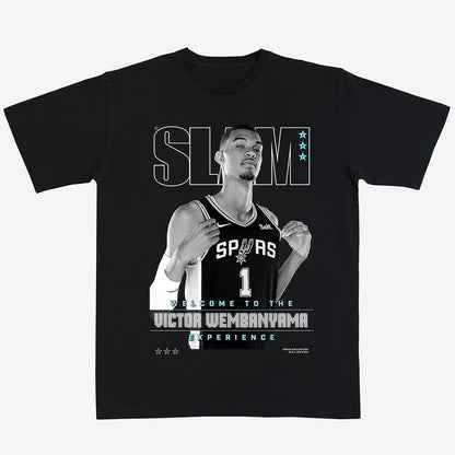 Unisex San Antonio Spurs Welcome To The Victor Wembanyama Graphic Shirt for Basketball Fans