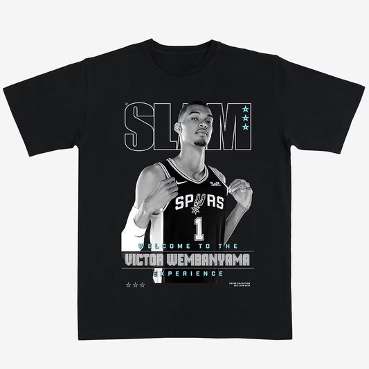 Unisex San Antonio Spurs Welcome To The Victor Wembanyama Graphic Shirt for Basketball Fans
