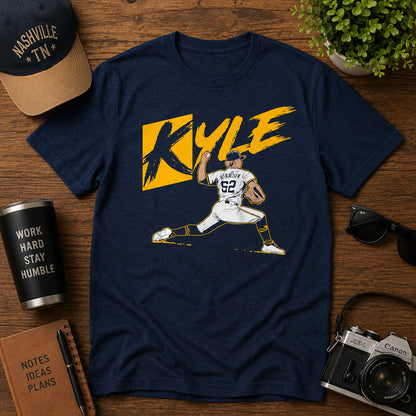 Unisex K Sign Graphic Shirt for Baseball Fans