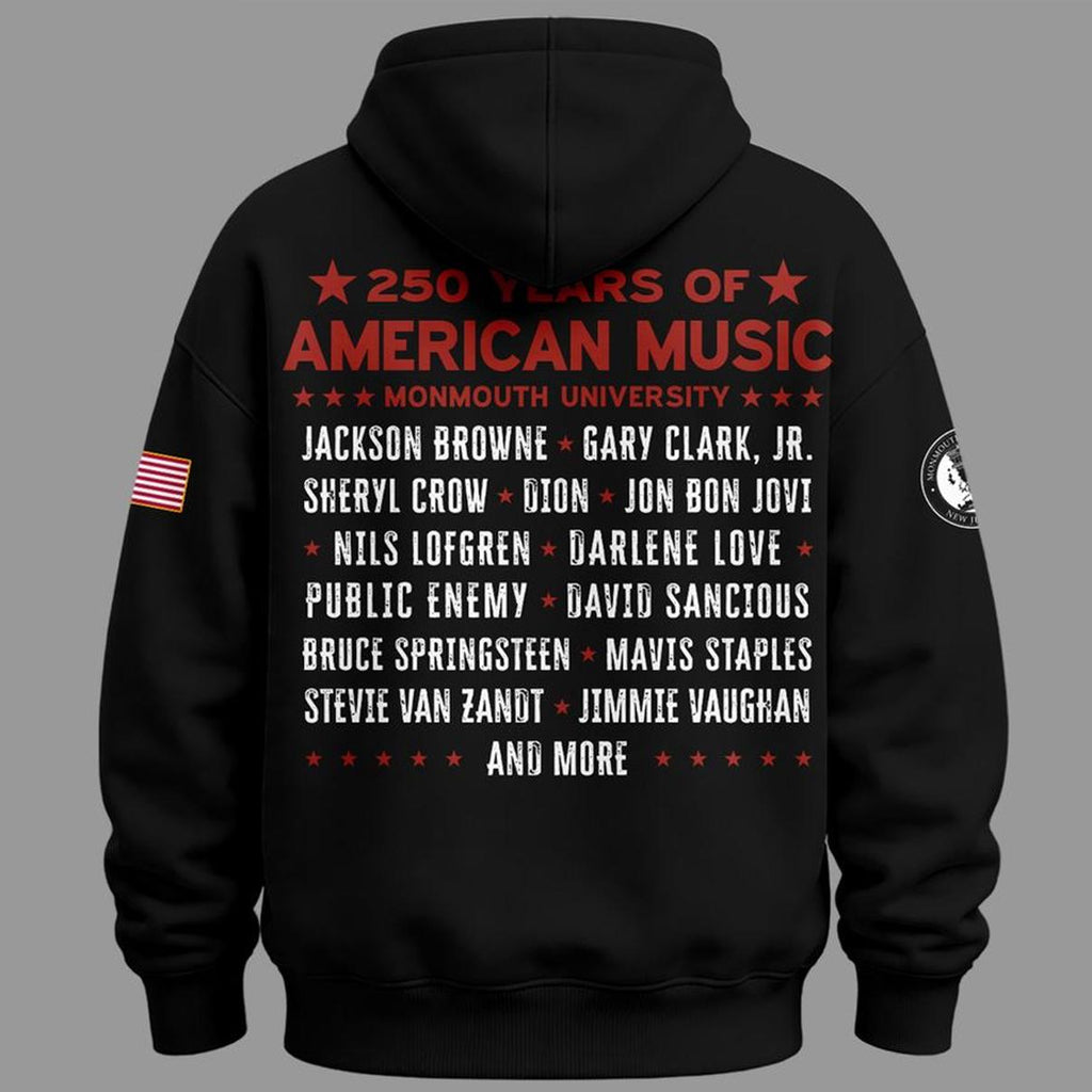 Unisex American Music History Graphic Hoodie 2026 for Fans