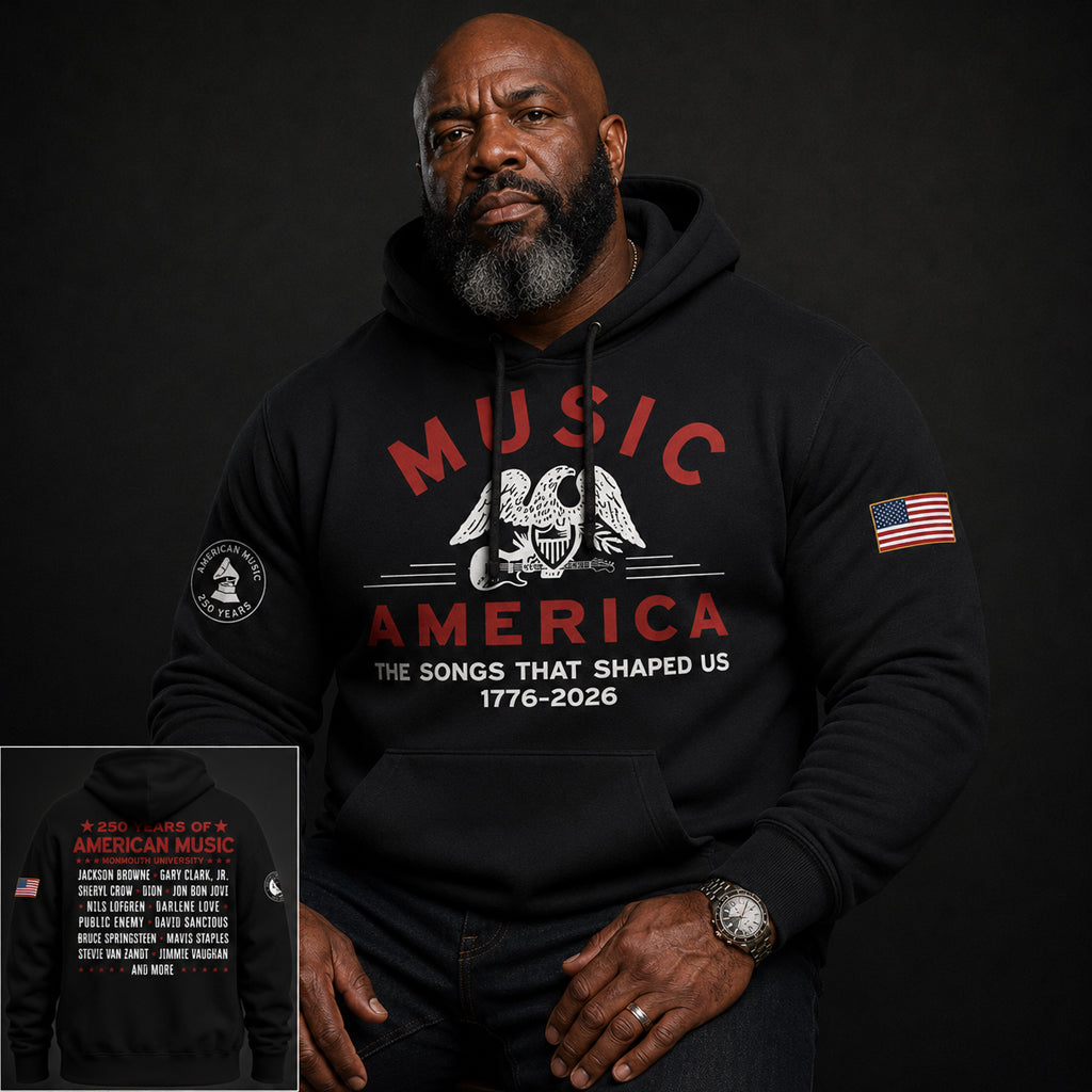Unisex American Music History Graphic Hoodie 2026 for Fans