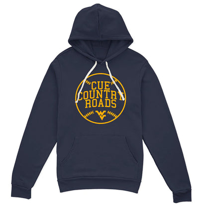 Unisex Cue Country Roads Graphic Shirt for College Sports Fans