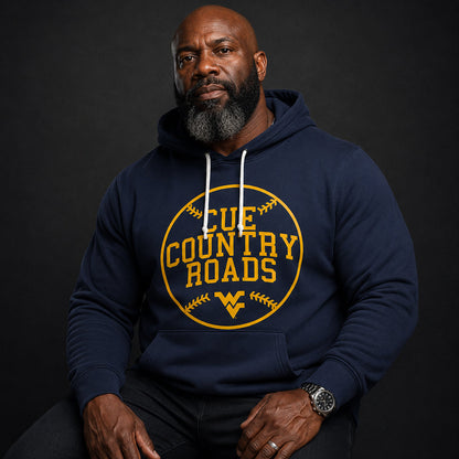 Unisex Cue Country Roads Graphic Shirt for College Sports Fans