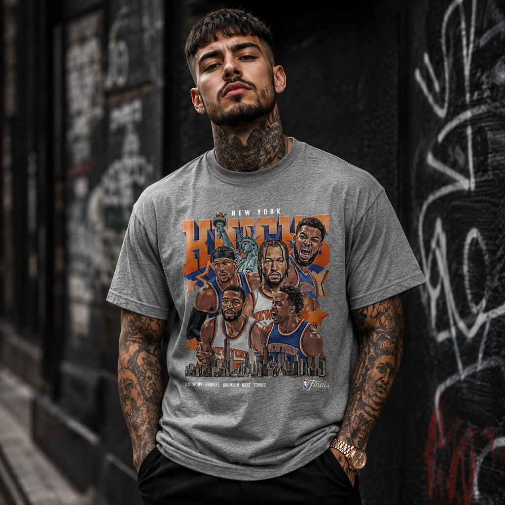 Unisex Finals 2026 Collage Graphic Shirt for Basketball Fans