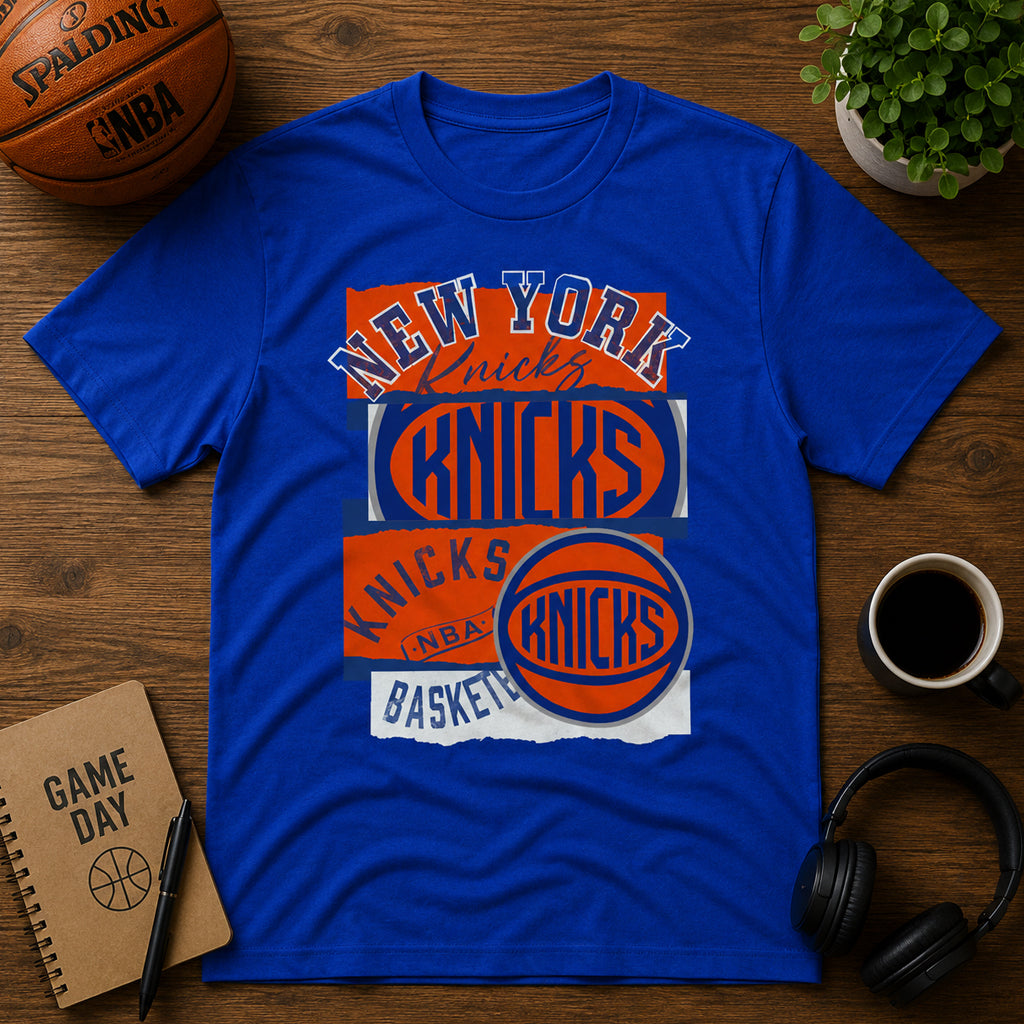 Unisex Blue In The Paint Graphic Shirt for Basketball Fans