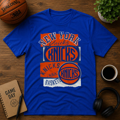Unisex Blue In The Paint Graphic Shirt for Basketball Fans
