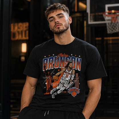 Unisex Skyline Graphic Shirt for Basketball Fans