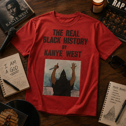Unisex The Real Black History Graphic Shirt for Movie Fans