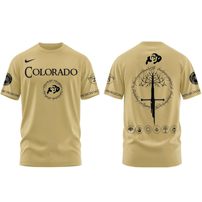 Unisex Colorado Buffaloes Lord Of The Rings Night 2026 Graphic Shirt for College Sports Fans