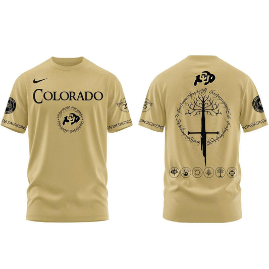 Unisex Colorado Buffaloes Lord Of The Rings Night 2026 Graphic Shirt for College Sports Fans