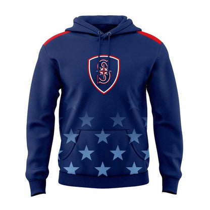 Unisex Stars Stripes Sports Graphic Shirt