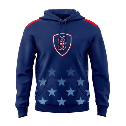 Unisex Stars Stripes Sports Graphic Shirt