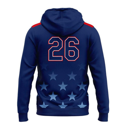 Unisex Stars Stripes Sports Graphic Shirt